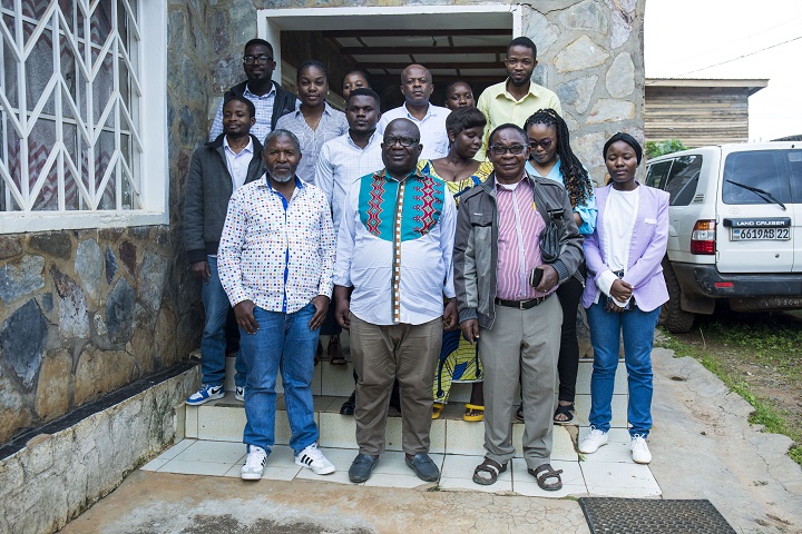 Visite des Leaders du Mouvement Associatif au Congo au Bureau de Coordination Nationale de ASOP